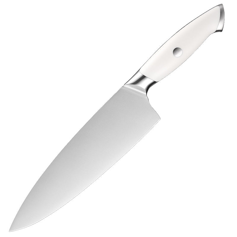 Damascus Kitchen Knife Set, 15-Piece Kitchen Knife Set with Block, ABS  Ergonomic Handle for Chef Knife Set and Serrated Steak Knives Knife  Sharpener