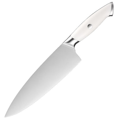 Creme White Series Chef Knife, German 1.4116 Steel, ABS
