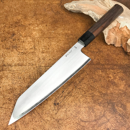 ZDP-189 Kiritsuke Silver 205MM (8") Walnut Handle