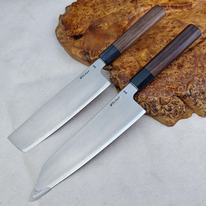 ZDP-189 Kiritsuke Silver 205MM (8") Walnut Handle