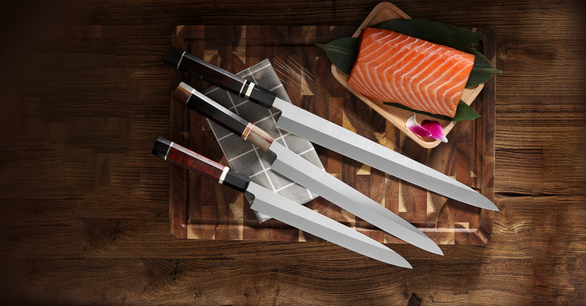 Premium Kitchen Knives in Damascus Steel and M390 Steel – SEIKO KNIVES