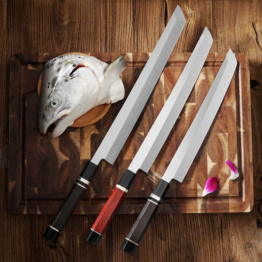 Wabi-Sabi Series Sakimaru Knife, VG-10 Steel, Sandalwood