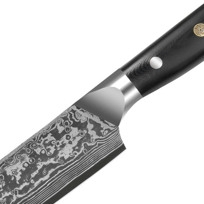 Classic 8-Inch Kiritsuke Knife, Damascus Steel, G10, CK1102