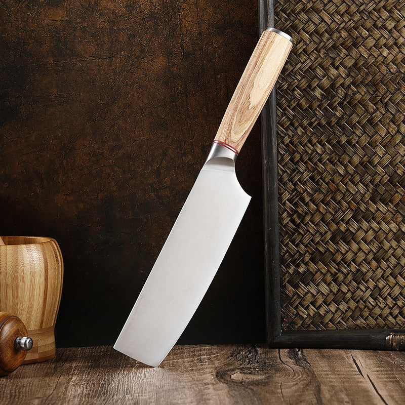 Blonde Series 6.4-Inch Nakiri Knife, German 1.4116 Steel, Wood, BN2101