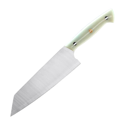 8-Inch Kiritsuke Knife, M390 Powder Steel, Micarta, MK2101
